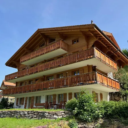 Chalet Bergrose 4 Wengen Exterior photo